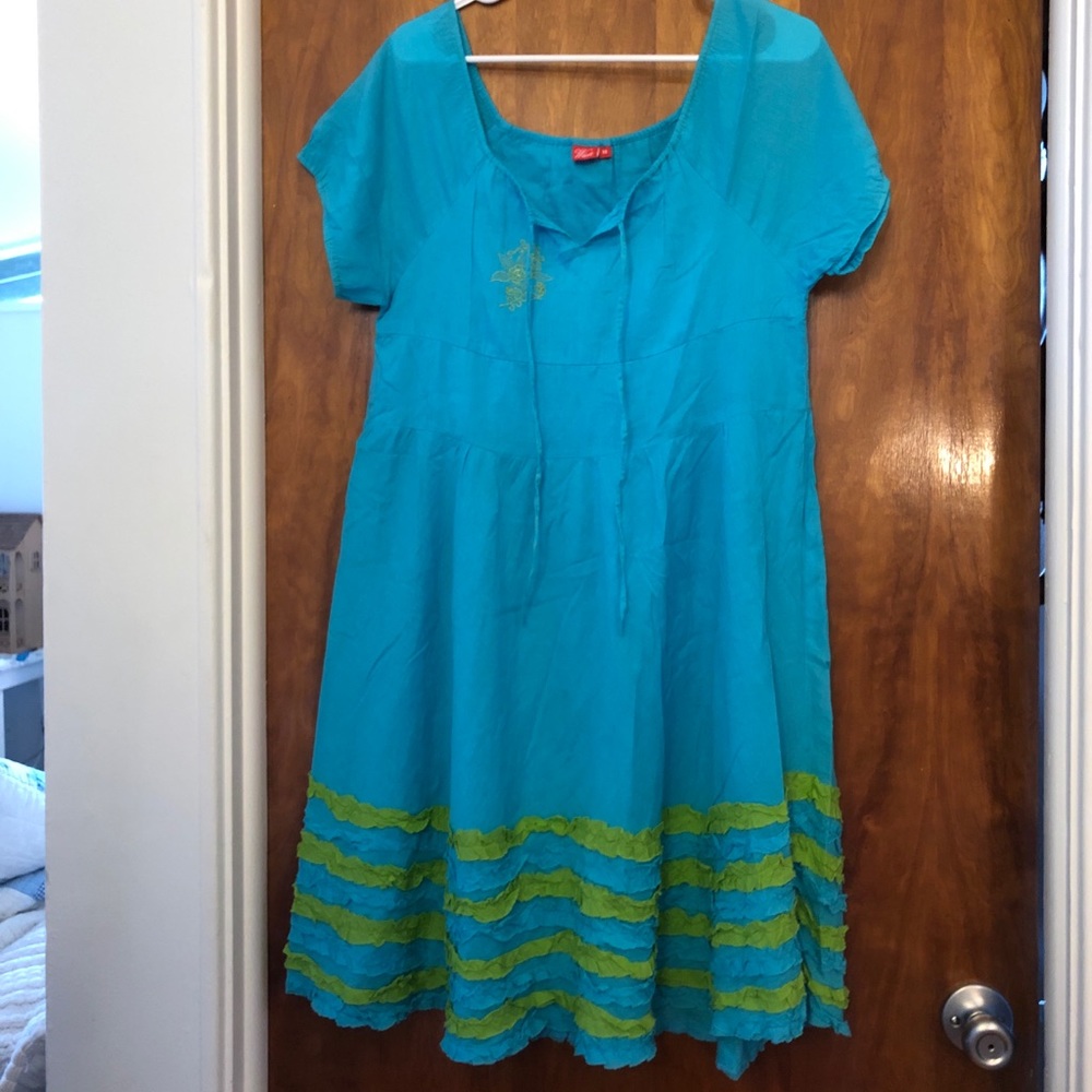 Kids Blue Wati Dress